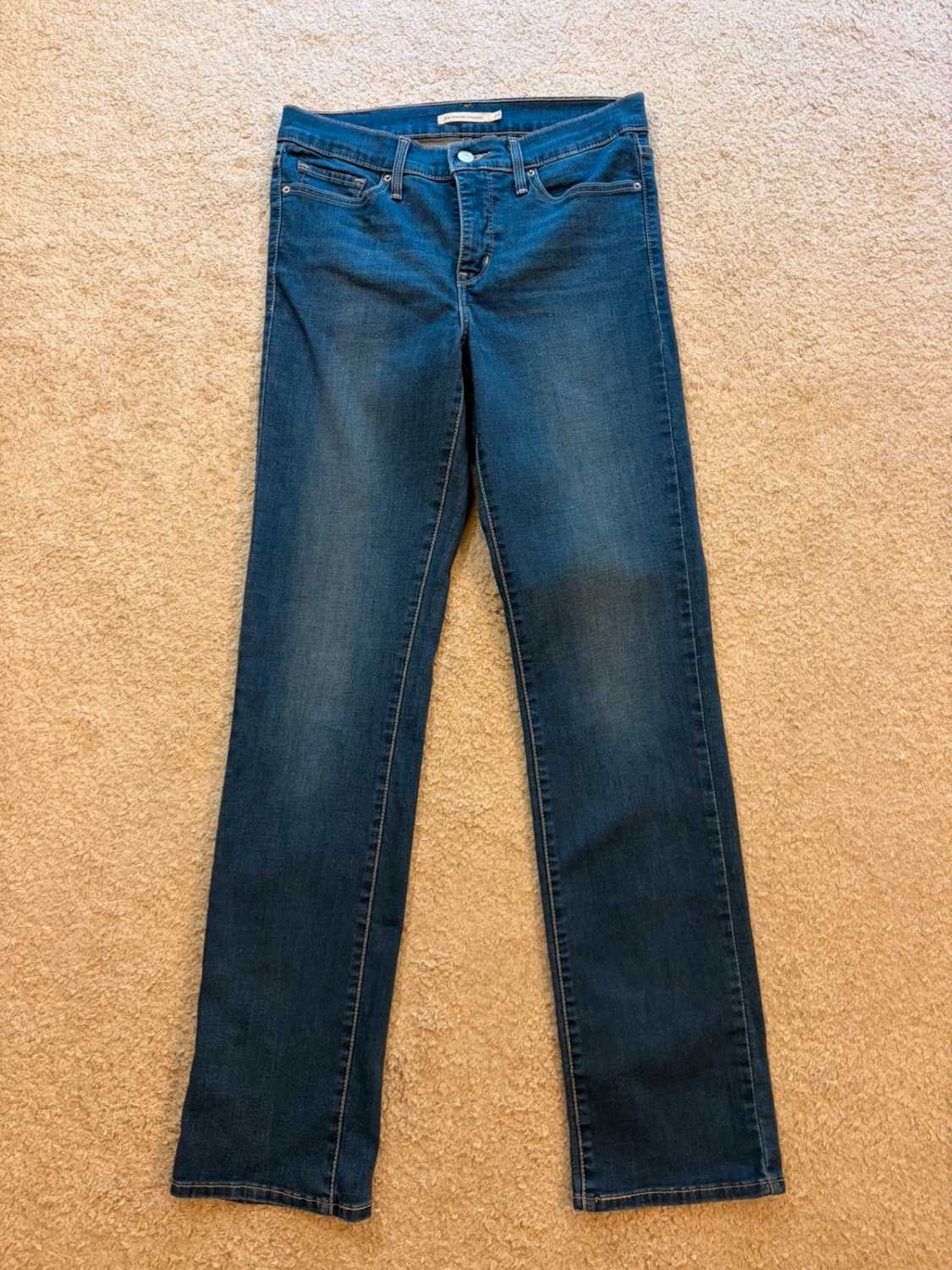 👖 Jeans Levi’s 314 "Shaping Straight" Bleu - Silhouette Idéale