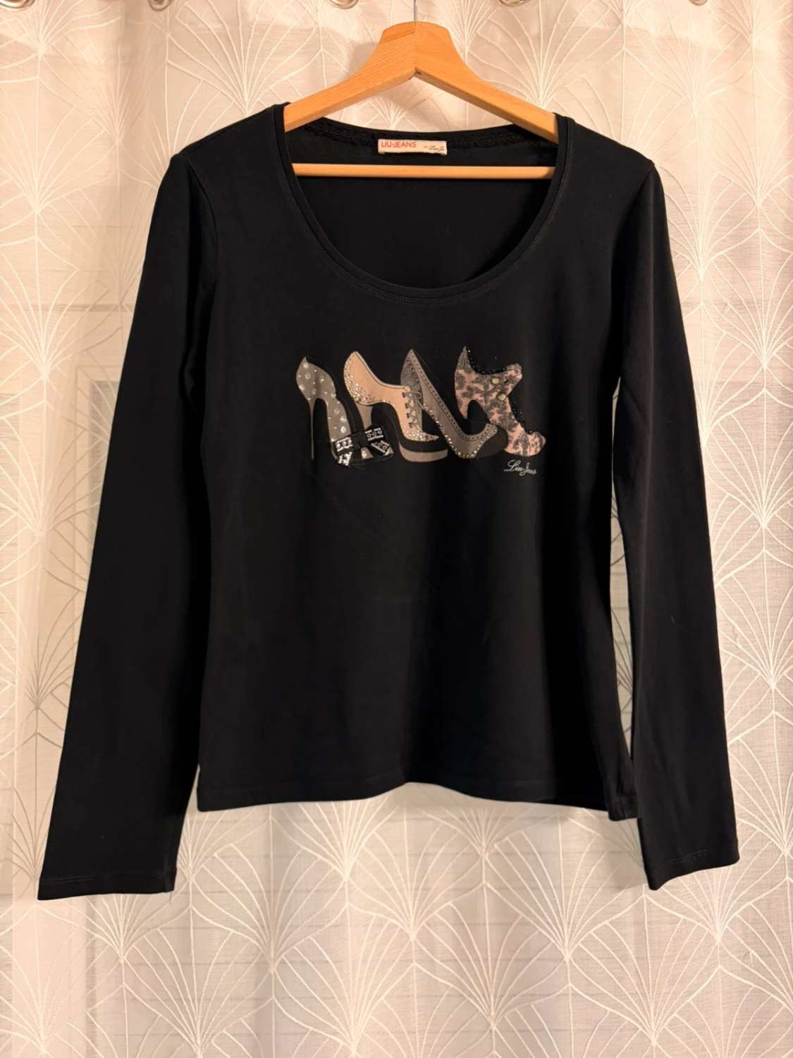 Blouse Liu Jeans Noir - Coupe Ajustée & Sensuelle
