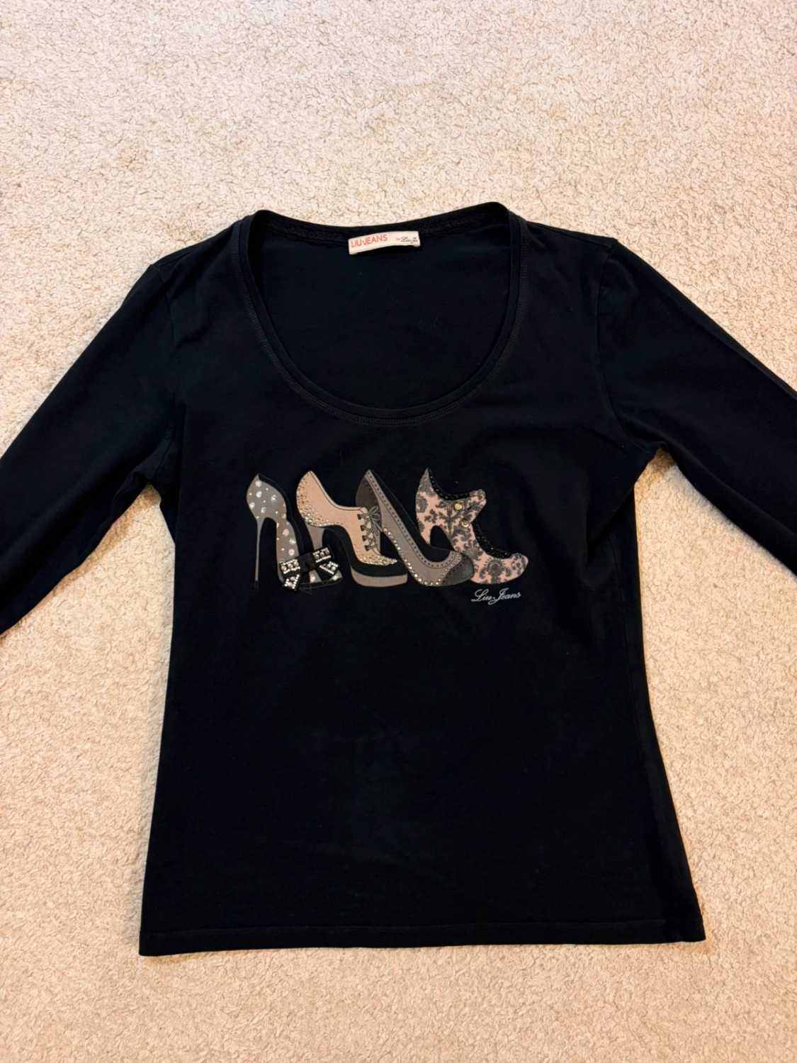 Blouse Liu Jeans Noir - Coupe Ajustée & Sensuelle