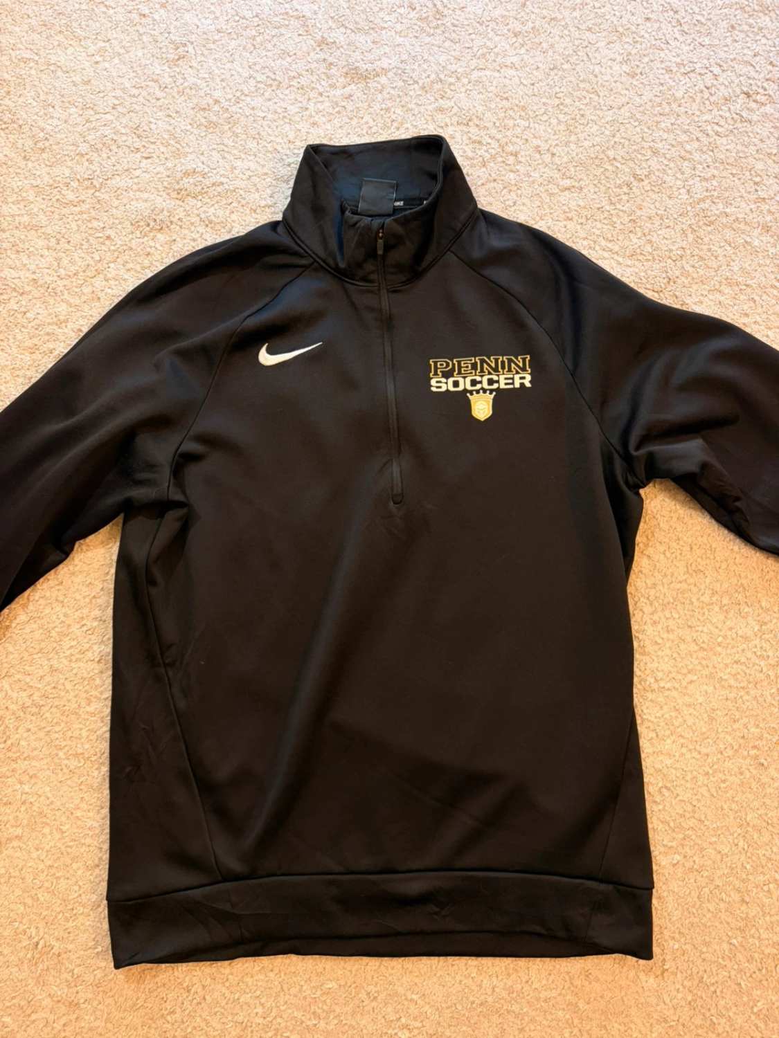 🖤 Felpa Nike Dri-FIT Penn Soccer Nera - Performance & Spirito di Squadra