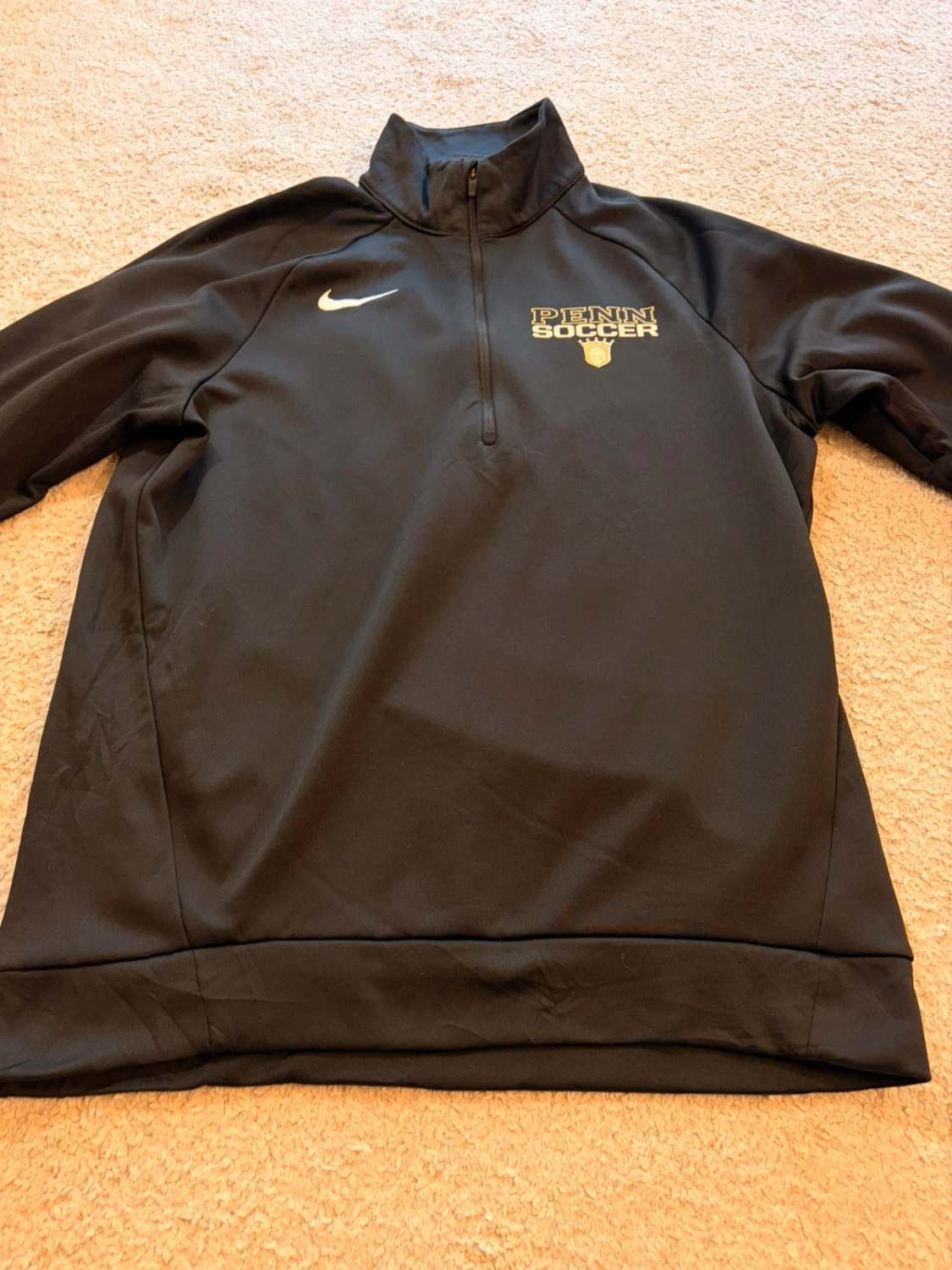 🖤 Felpa Nike Dri-FIT Penn Soccer Nera - Performance & Spirito di Squadra