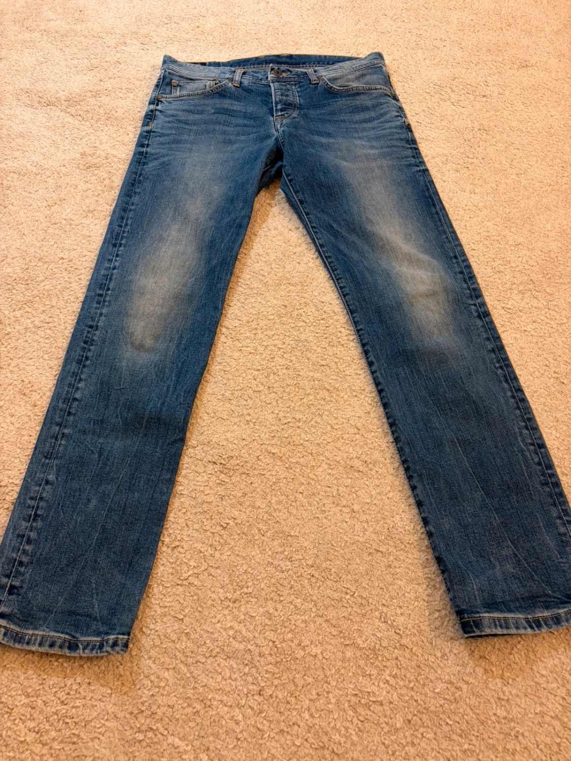 Jeans Pepe Jeans "Cane Straight" Bleu - Taille W32