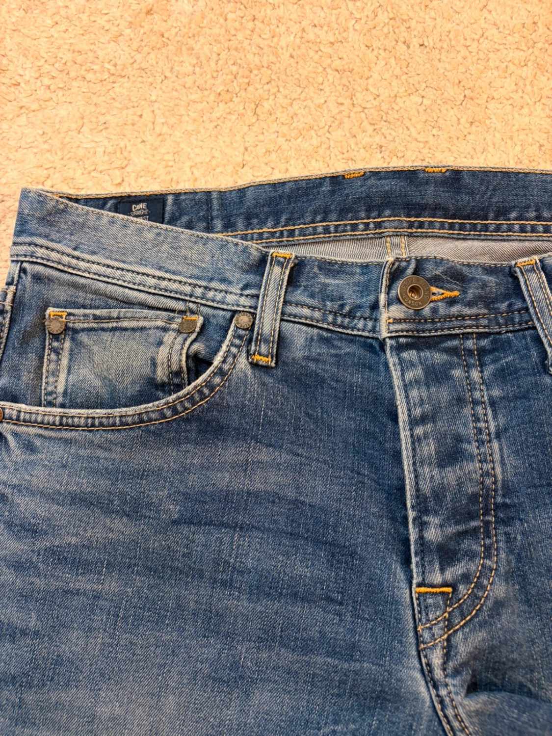 Jeans Pepe Jeans "Cane Straight" Bleu - Taille W32