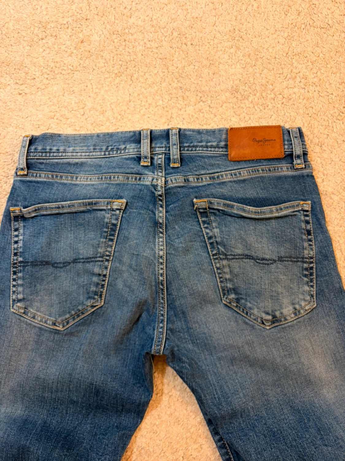 Jeans Pepe Jeans "Cane Straight" Bleu - Taille W32