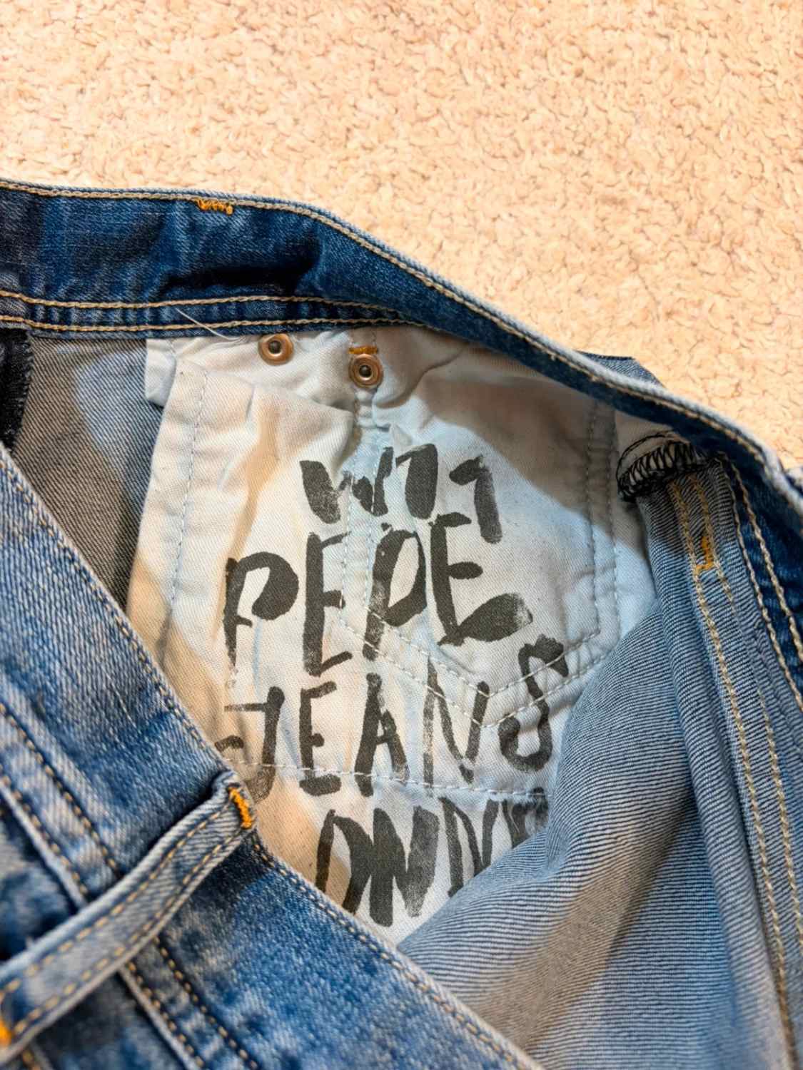 Jeans Pepe Jeans "Cane Straight" Bleu - Taille W32