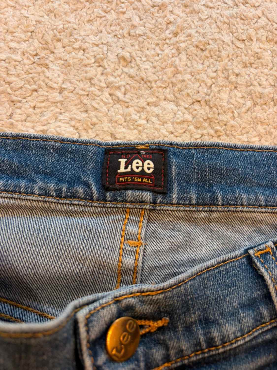🔵 Short Lee "Brooklyn" Bleu - Décontracté & Urbain