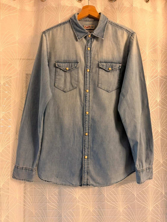 Chemise Jack & Jones Originals en Jean Bleu Clair