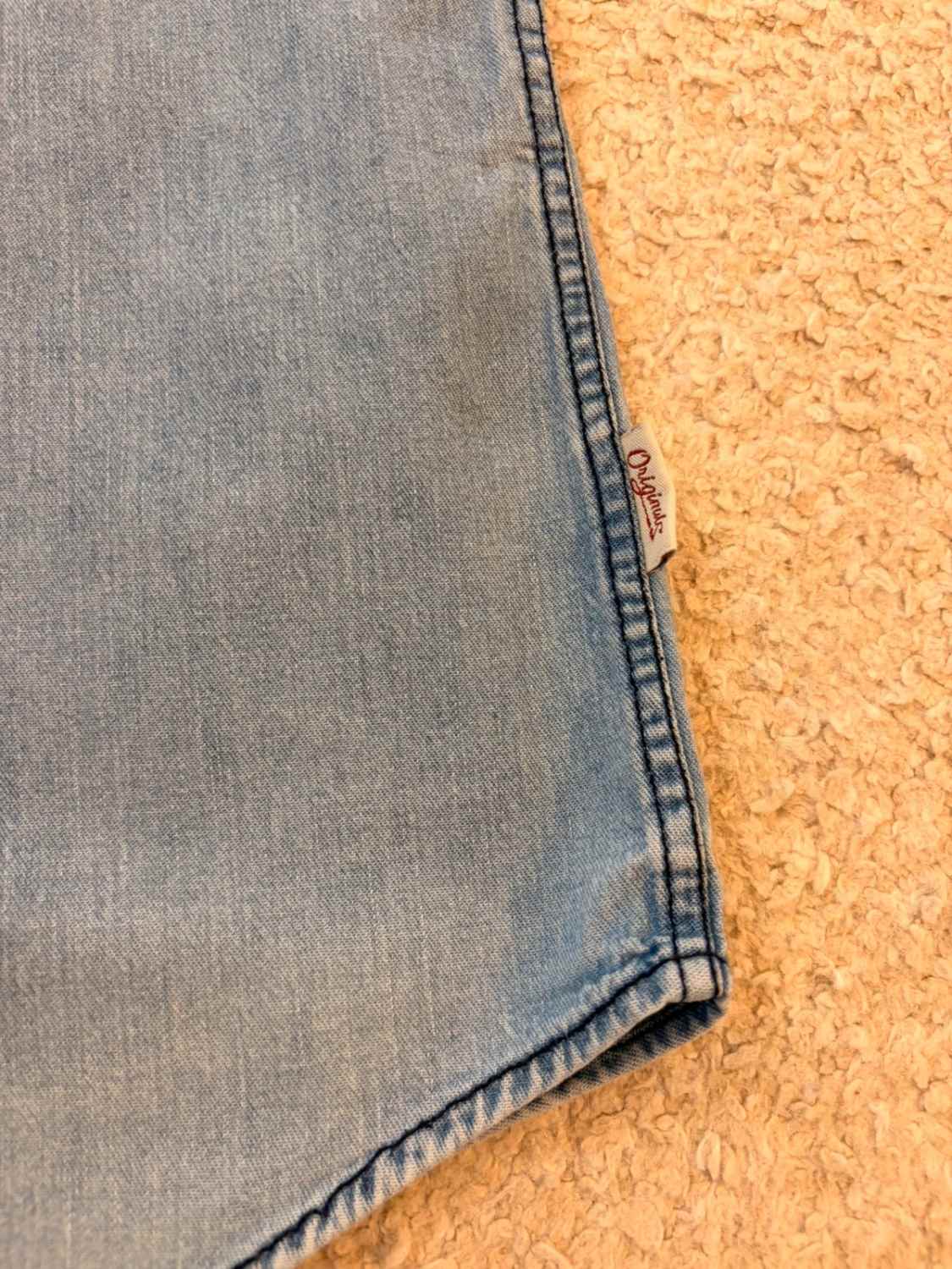Chemise Jack & Jones Originals en Jean Bleu Clair