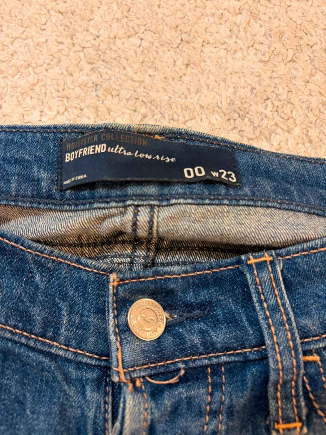 Jeans Hollister Boyfriend - Taille W23