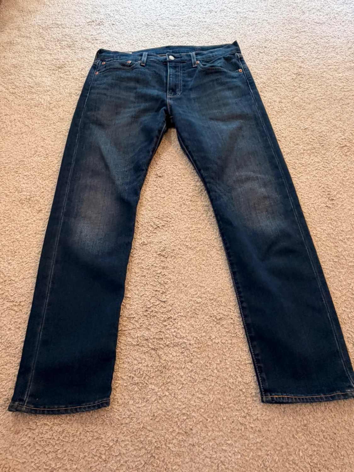 👖 Jeans Levi’s Premium "Warm Waterless" Marine - Technologie Éco & Confort