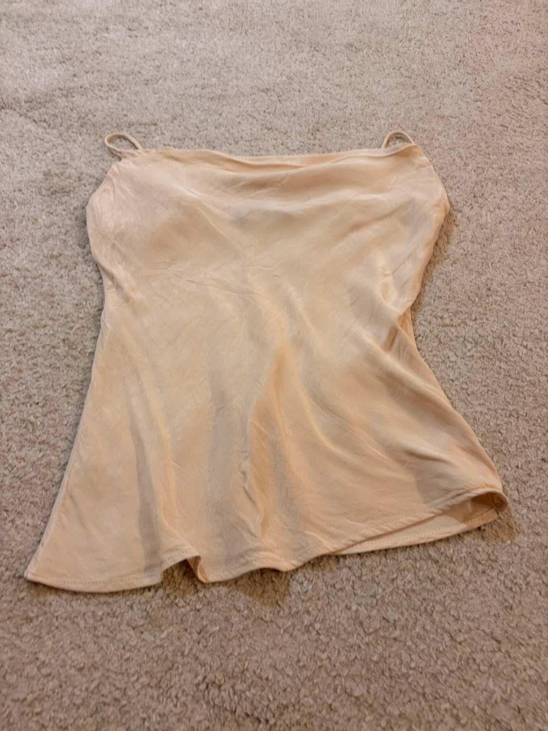🤍🌼 Top Zara Beige - Élégance Aérée & Décontractée