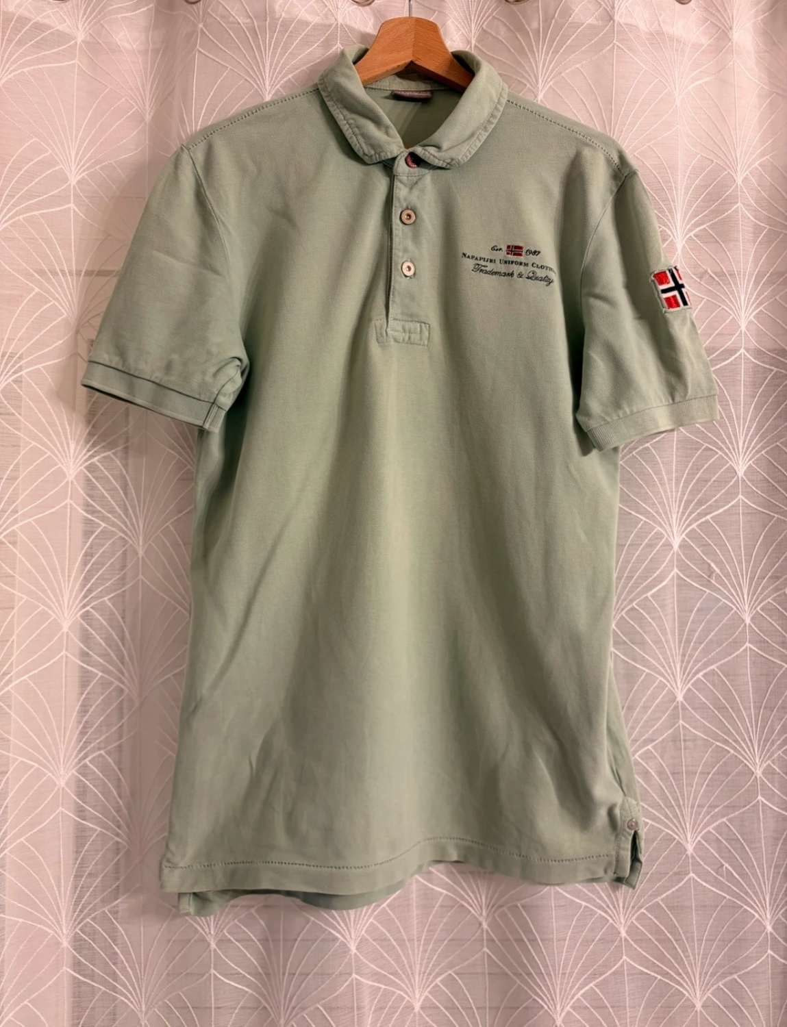 🌲🍃 Polo Napapijri Vert - Sportif & Élégant