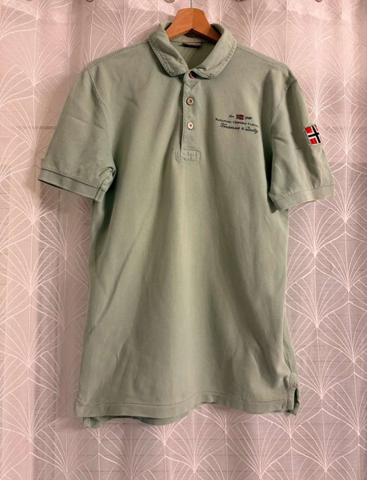 🌲🍃 Polo Napapijri Vert - Sportif & Élégant