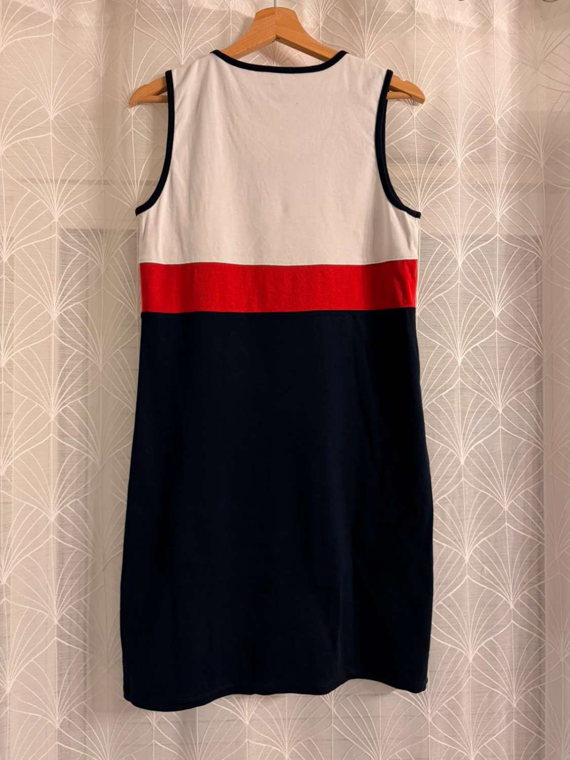Tunique Tommy Hilfiger Sans Manches Marine/Rouge/Blanc - Élégante & Confortable