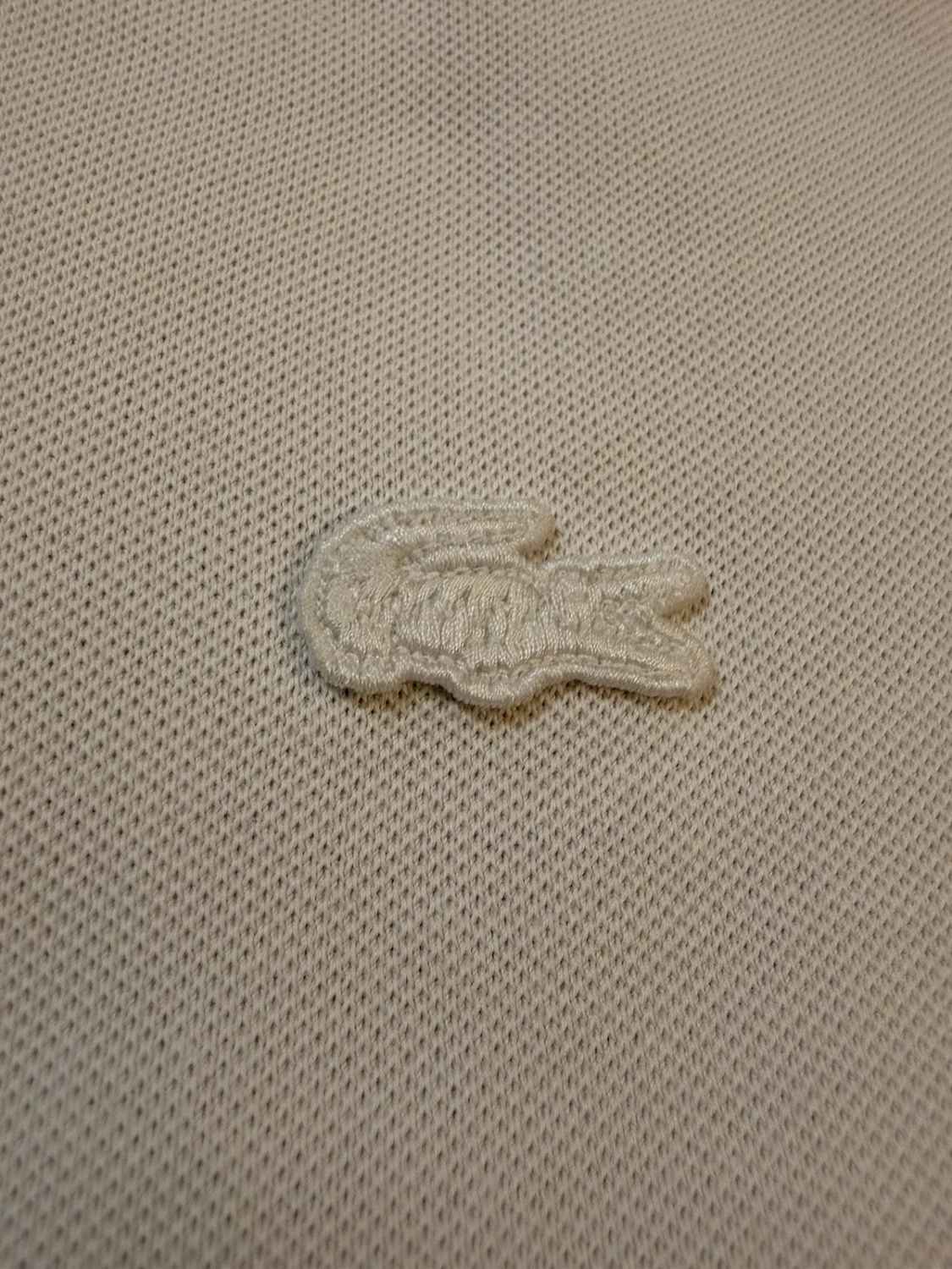 🤍Polo Lacoste Slim Fit Blanc - Élégance Intemporelle