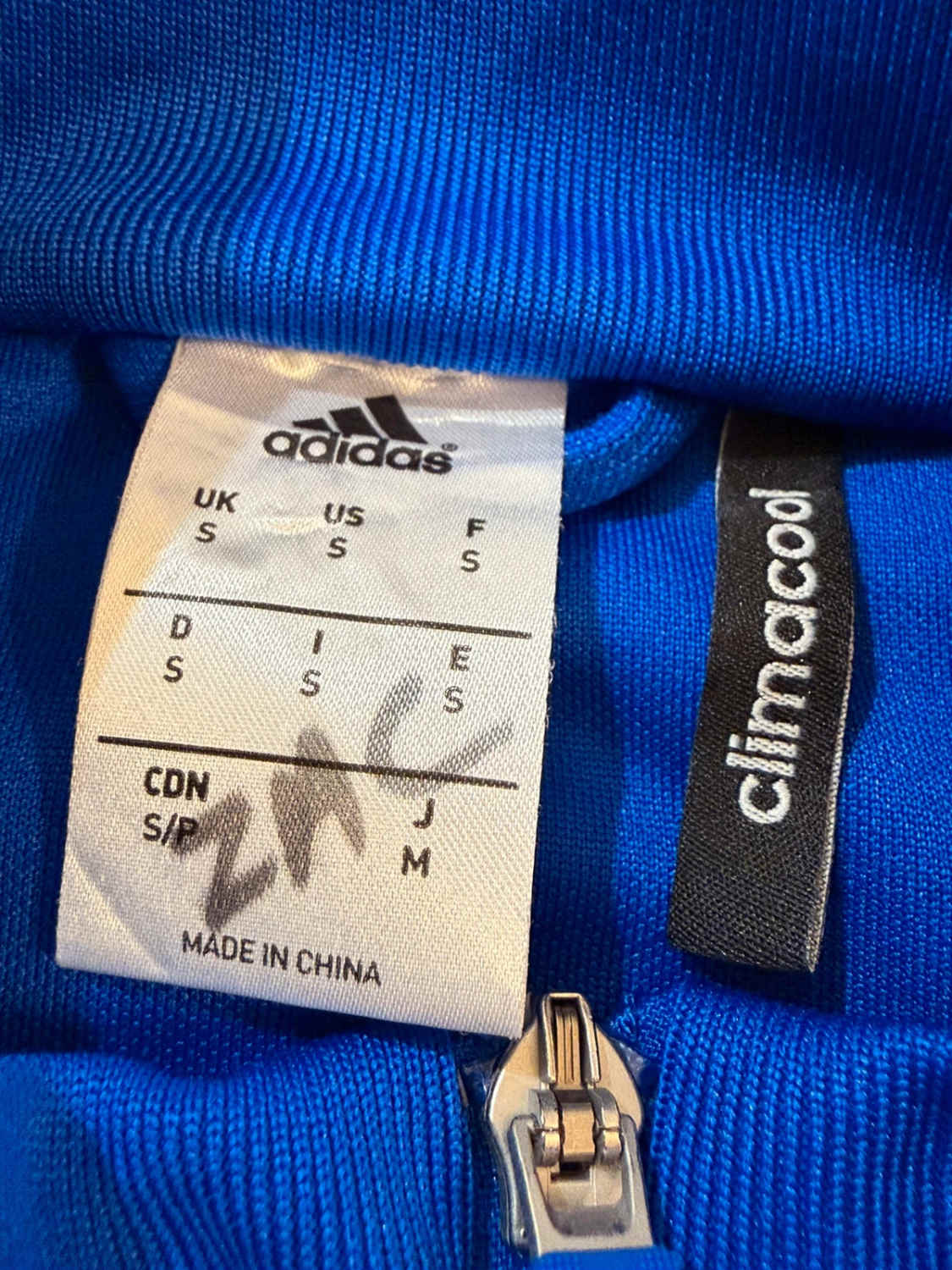🔴 Veste Adidas AYSO Bleu/Rouge