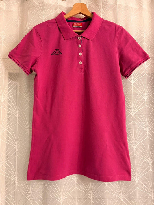💖👕 Polo Kappa XL Fuchsia - Coloré & Confortable