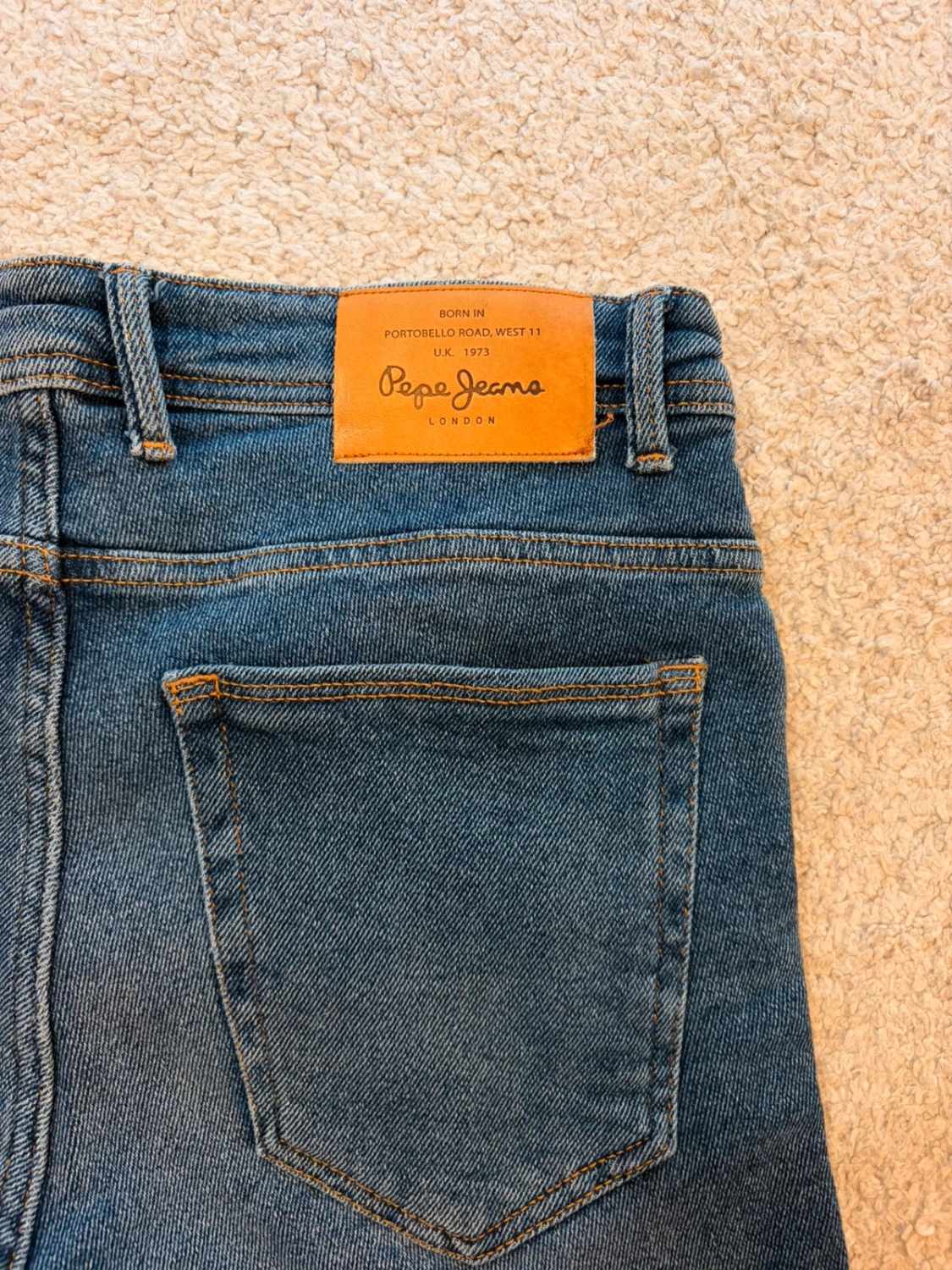 Jeans Pepe Jeans "Khakis & Twills" Troués Bleu - Taille W33