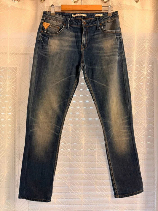Jeans Zara Premium Denimwear Slim Fit Marine - Taille USA10