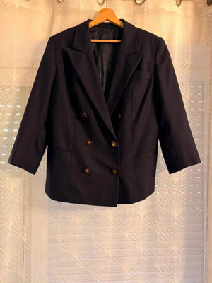 Blazer Valentino Garavani Marine Laine - Haute Couture & Élégance