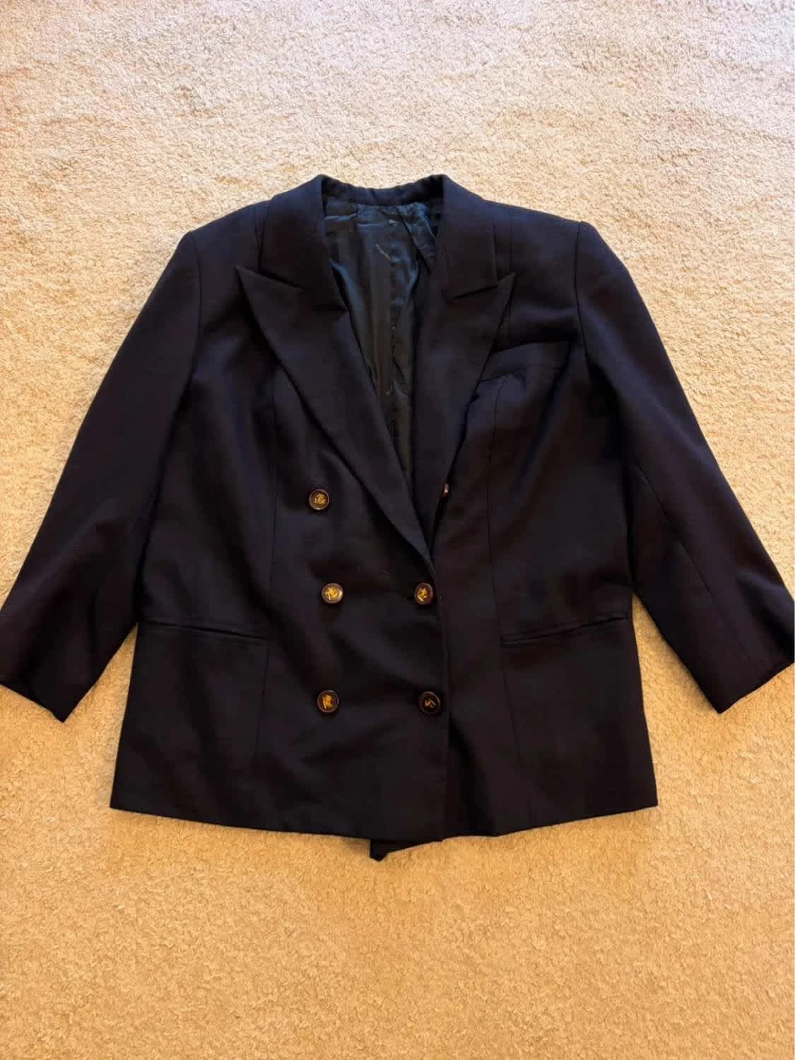Blazer Valentino Garavani Marine Laine - Haute Couture & Élégance