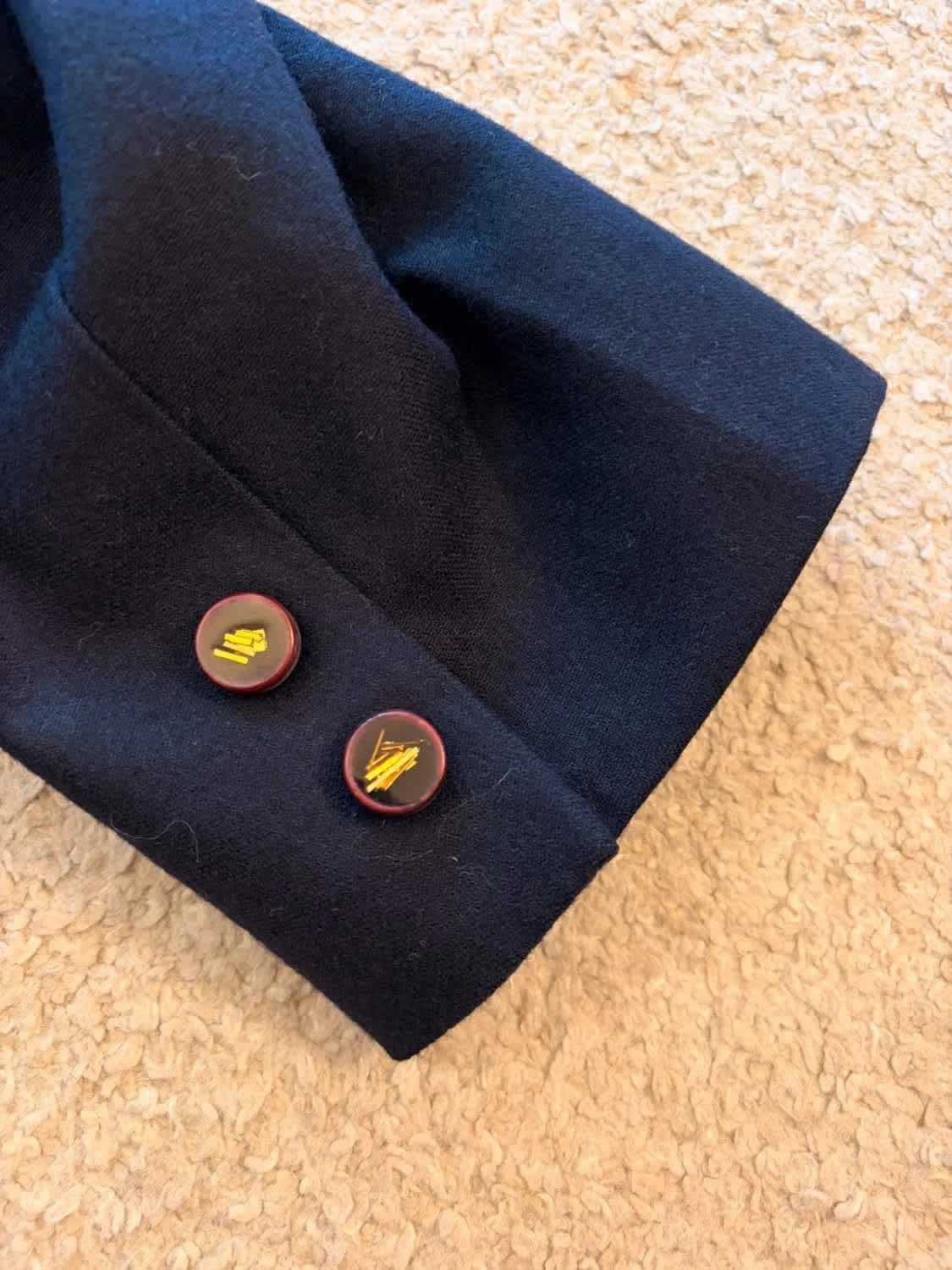 Blazer Valentino Garavani Marine Laine - Haute Couture & Élégance