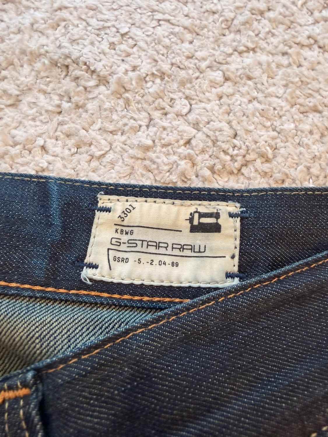 🔵 Jeans G-Star Raw 3301 Gris Foncé - Style Urbain & Moderne