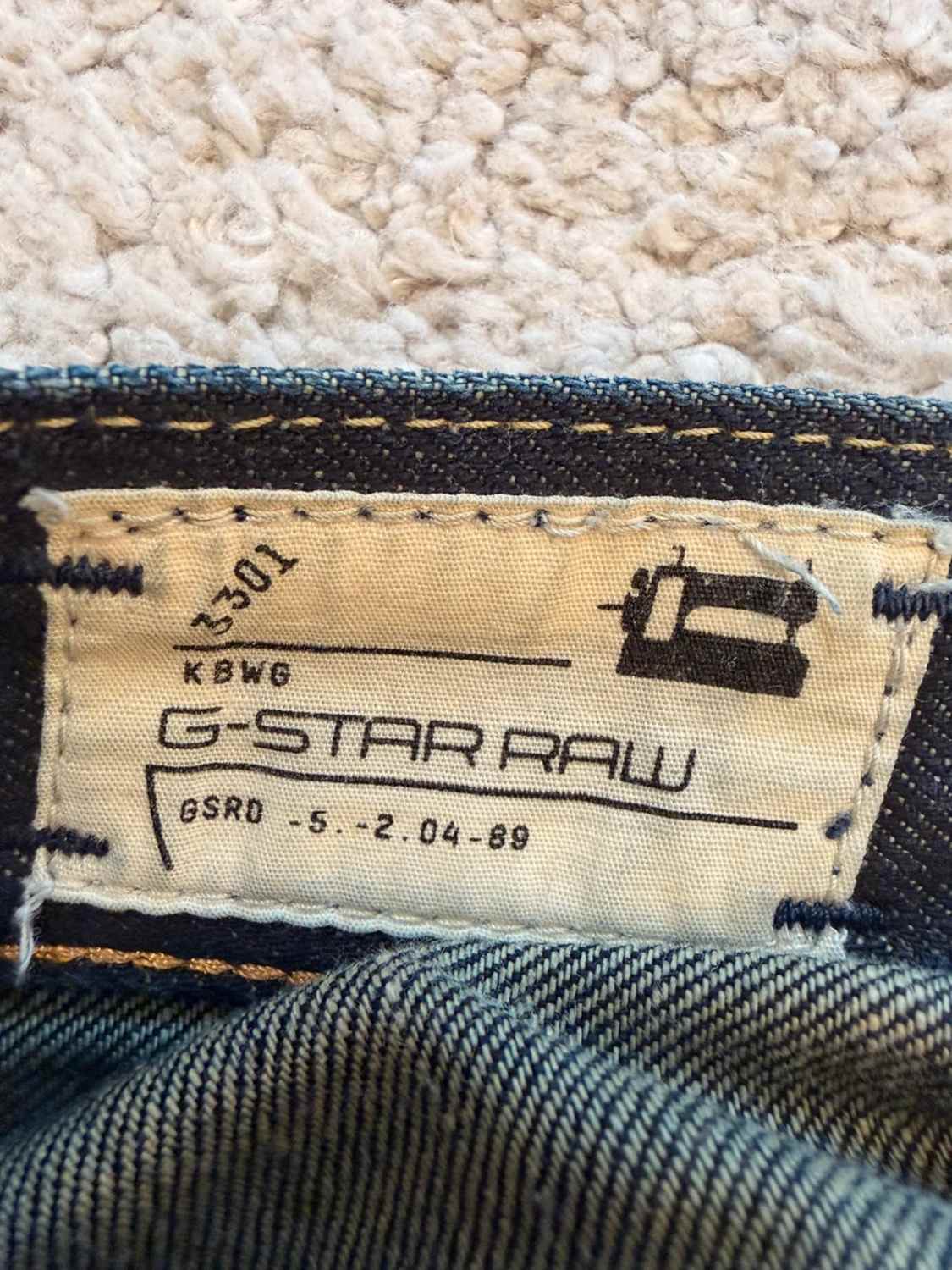 🔵 Jeans G-Star Raw 3301 Gris Foncé - Style Urbain & Moderne