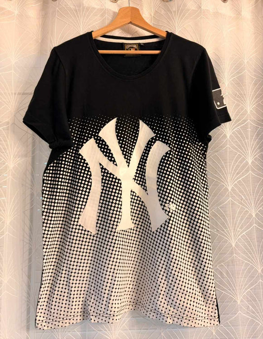 T-shirt Majestic 'Cooperstown' Noir/Blanc - Collector Baseball