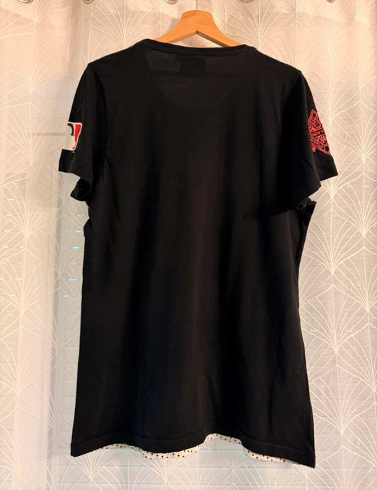 T-shirt Majestic 'Cooperstown' Noir/Blanc - Collector Baseball