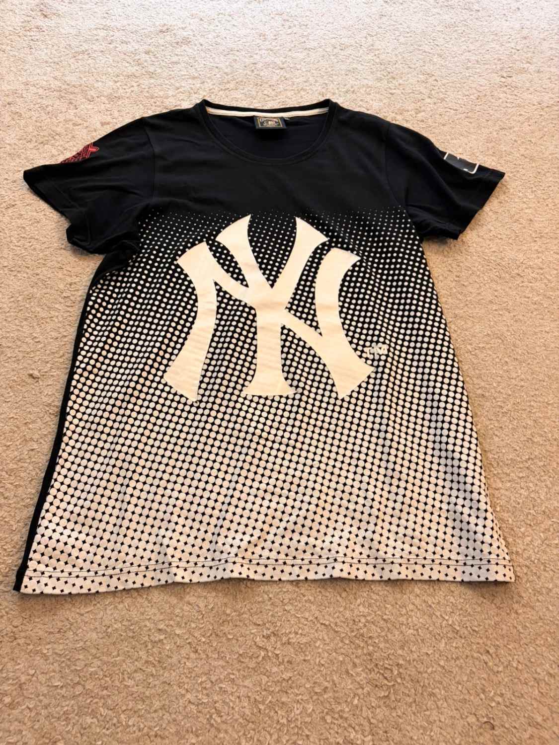 T-shirt Majestic 'Cooperstown' Noir/Blanc - Collector Baseball