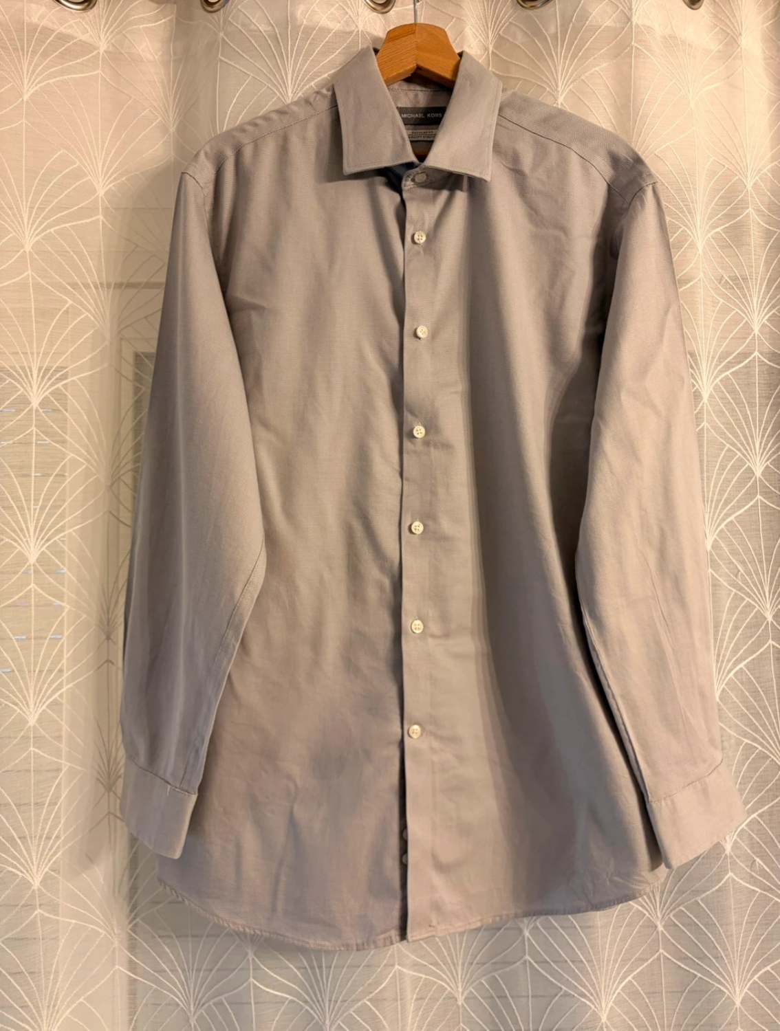 Camicia Michael Kors Airsoft Stretch Grigia - Comfort Intelligente