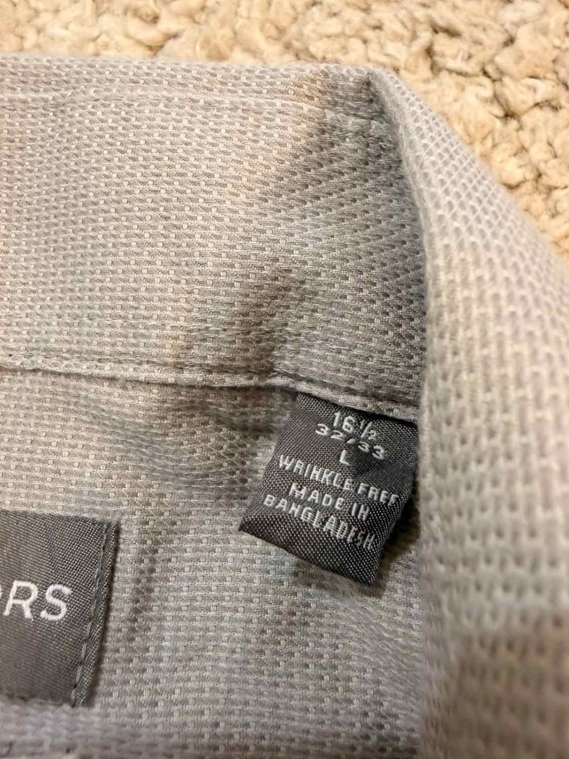 Camicia Michael Kors Airsoft Stretch Grigia - Comfort Intelligente