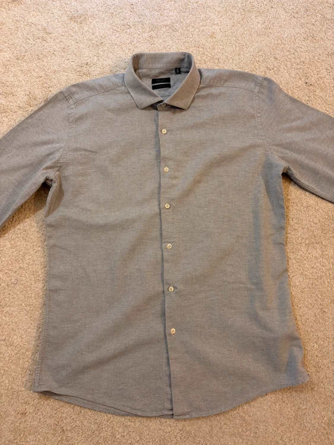 Liu Jo Slim Fit Grey Shirt