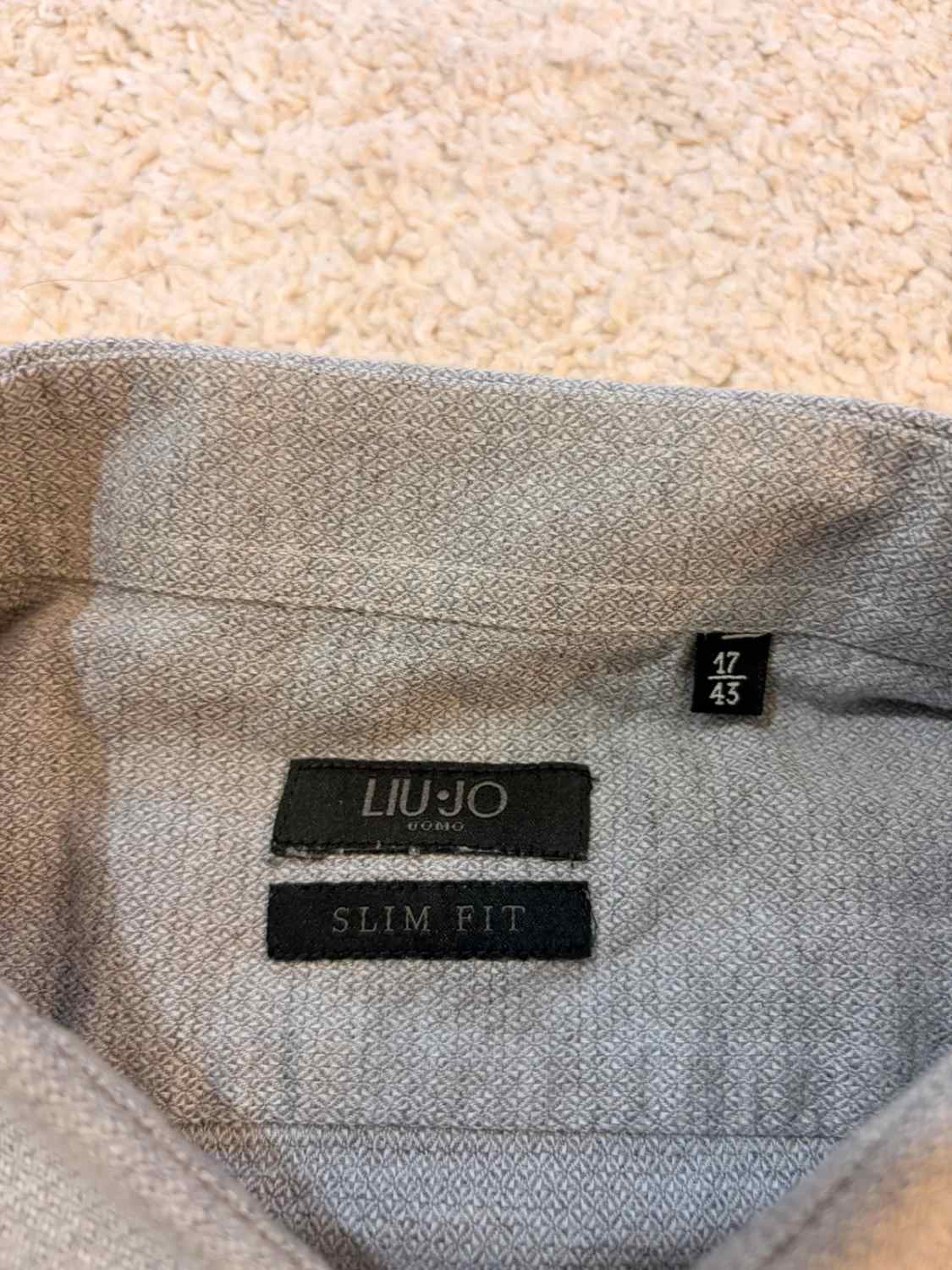 Liu Jo Slim Fit Grey Shirt
