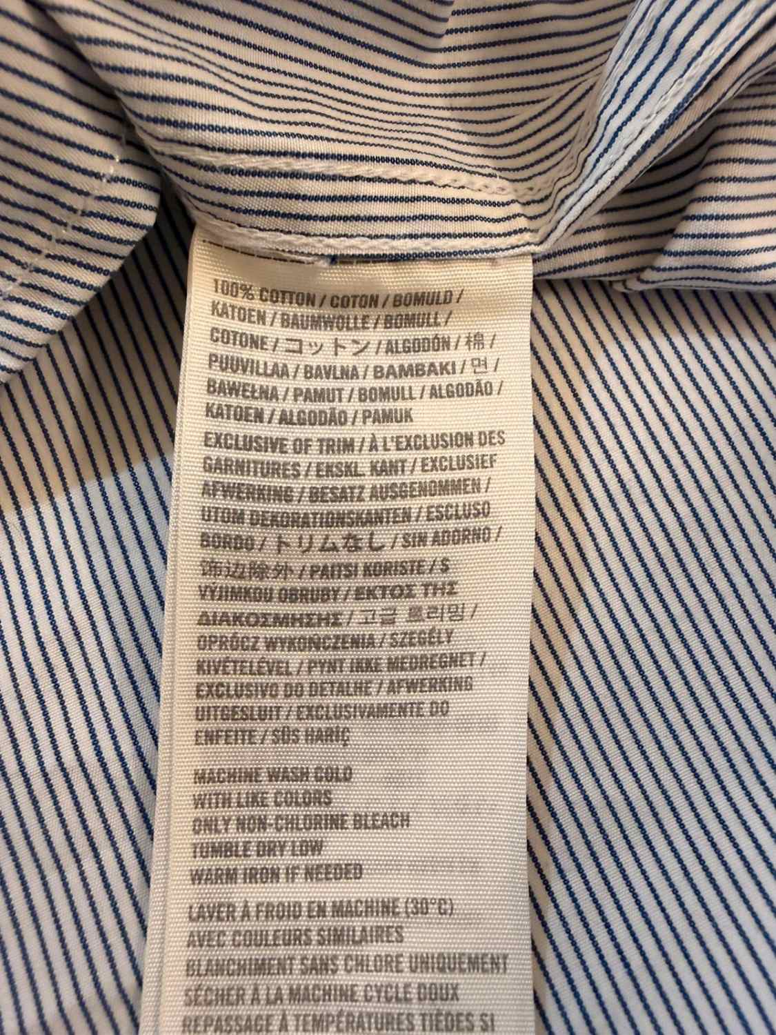 🔵 Chemise Abercrombie & Fitch à Rayures - Élégance Décontractée
