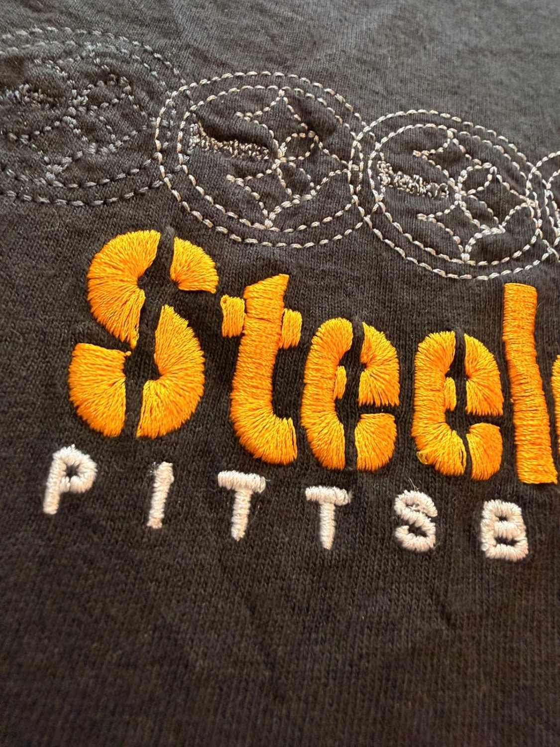 🟡 T-shirt NFL Pittsburgh Steelers Noir - Fier Supporteur