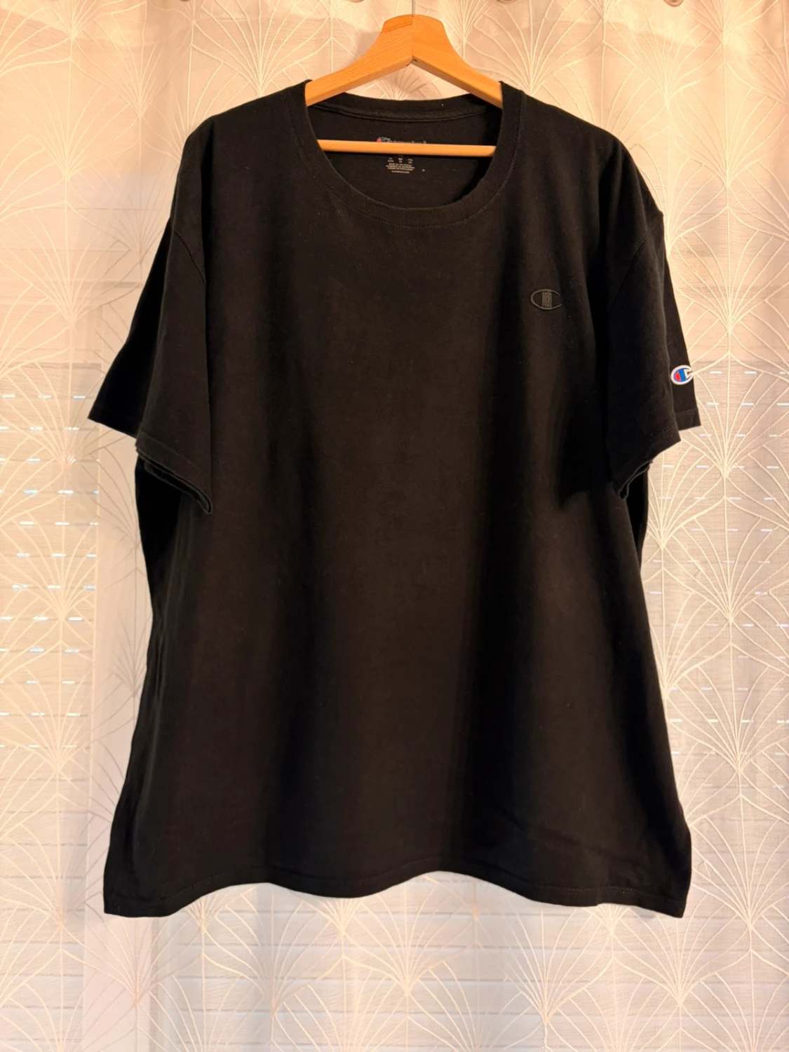 🖤🏆 T-shirt Champion Noir - Oversize & Confortable