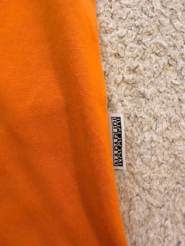 🌞T-shirt Napapijri orange- Original & Confortable