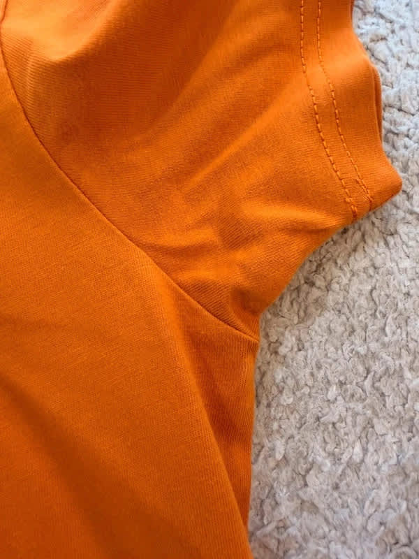 🌞T-shirt Napapijri orange- Original & Confortable