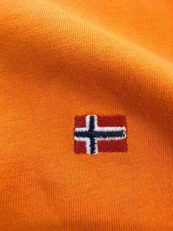 🌞T-shirt Napapijri orange- Original & Confortable