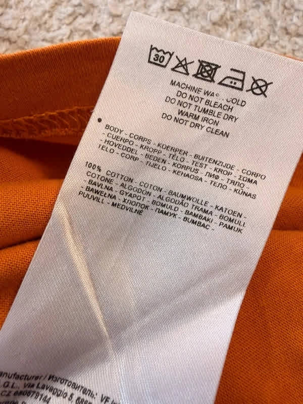 🌞T-shirt Napapijri orange- Original & Confortable