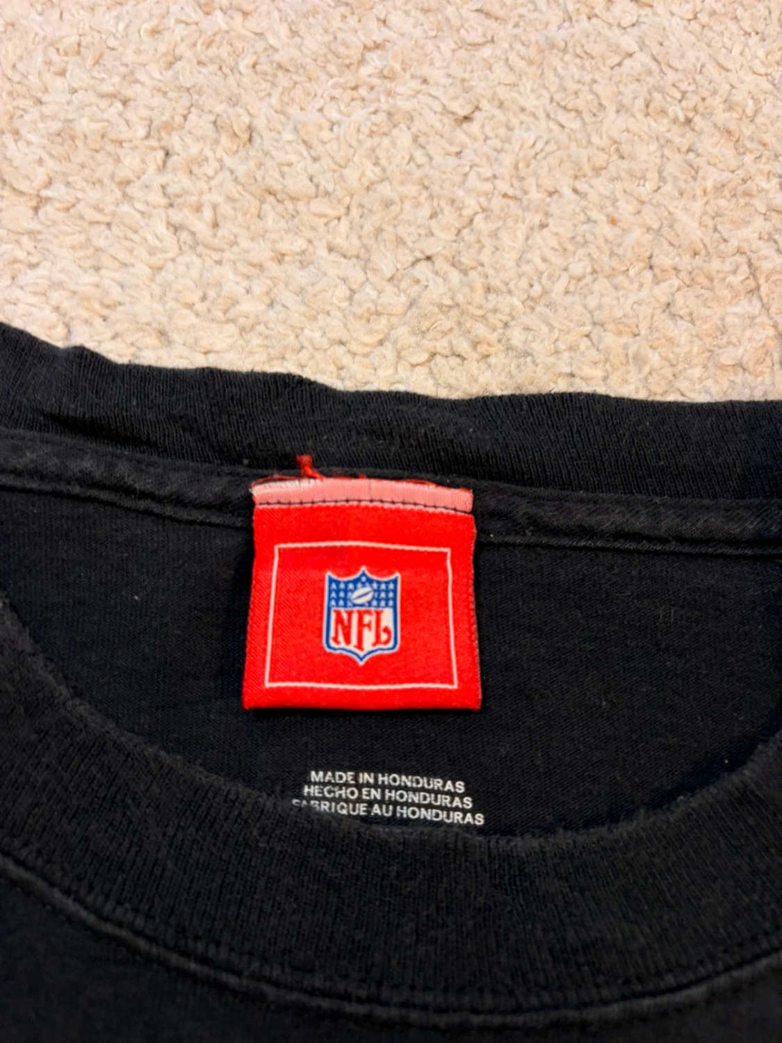 🏈 T-shirt NFL Steelers Imprime Noir - Fier Supporteur