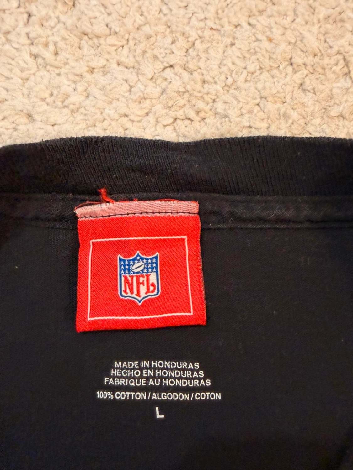 🏈 T-shirt NFL Steelers Imprime Noir - Fier Supporteur