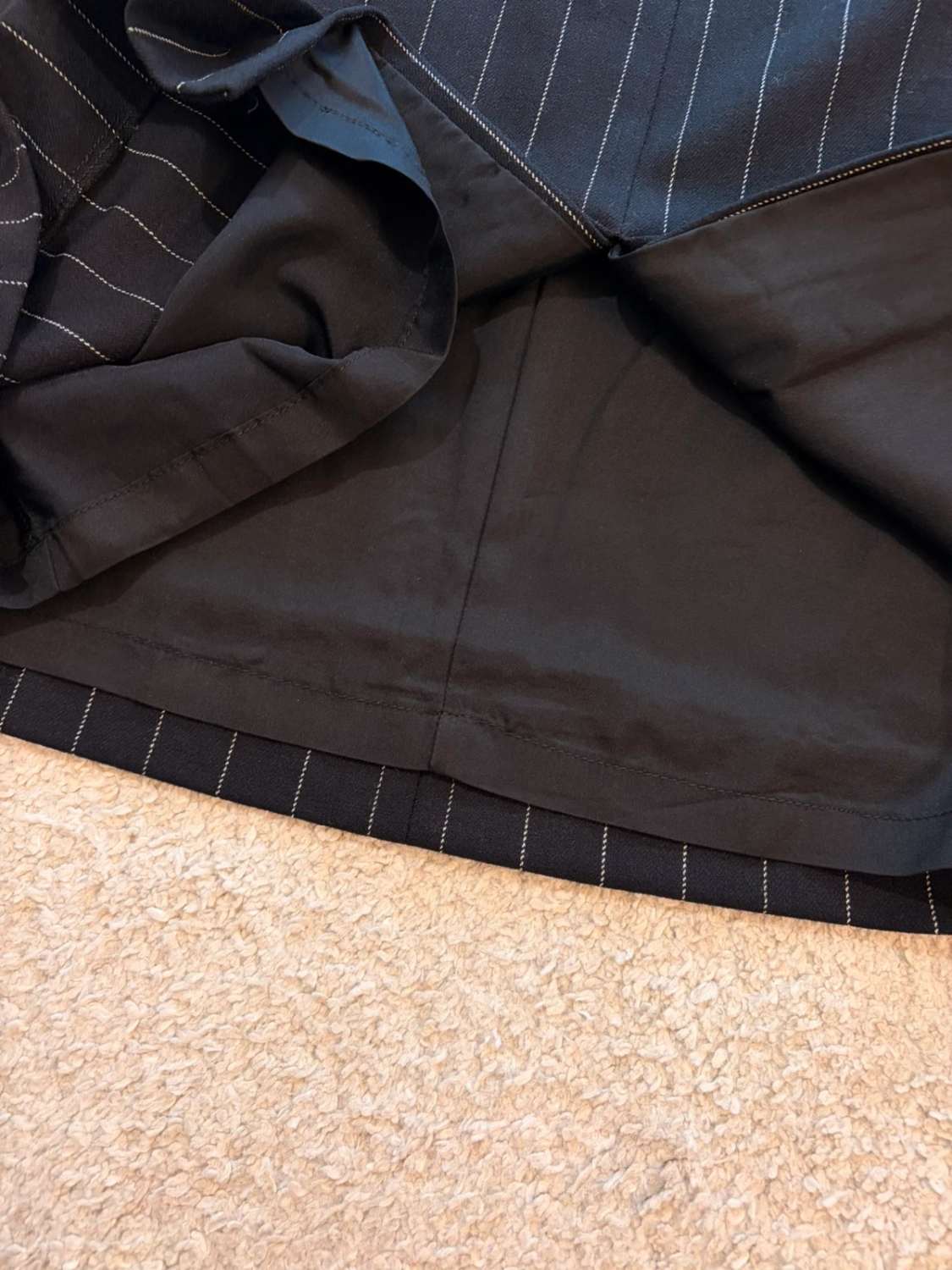 Jupe Marella à Rayures Noir/Blanc - Taille M