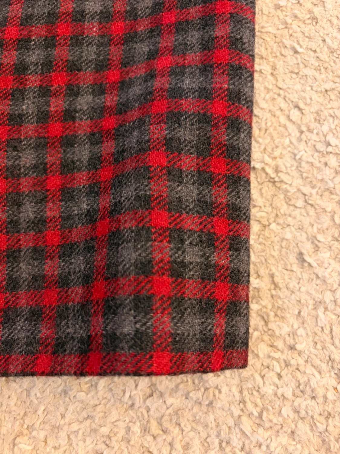 Robe Luisa Spagnoli à Carreaux Rouge/Gris - Taille IT42