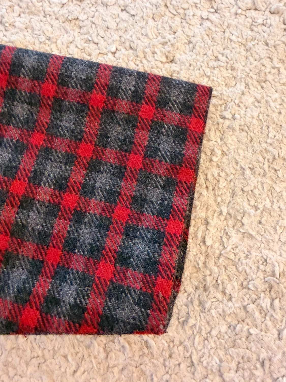 Robe Luisa Spagnoli à Carreaux Rouge/Gris - Taille IT42