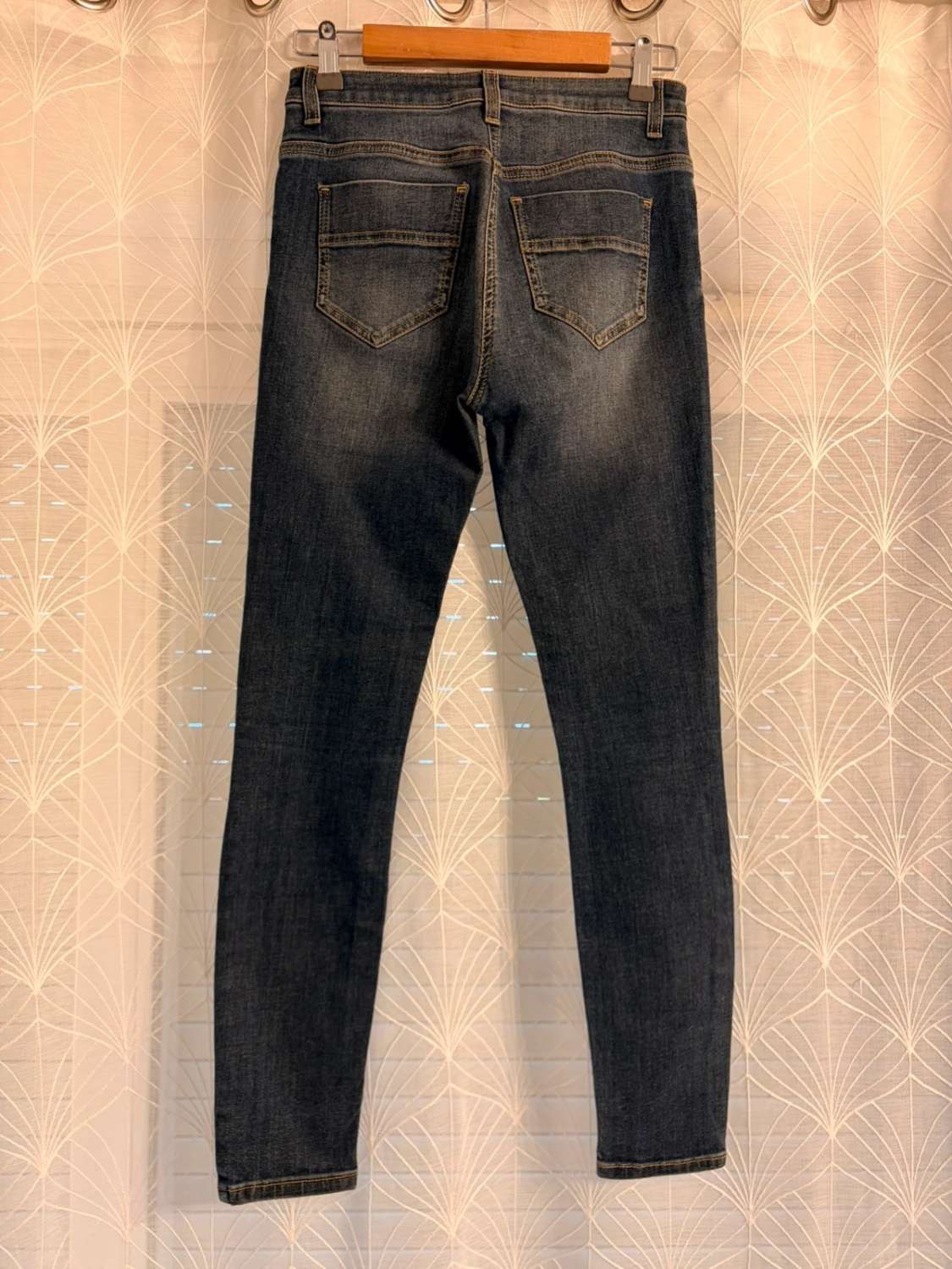 💎👖 Jeans Elisabetta Franchi Bleu - Luxe, Coupe Skinny & Élastique