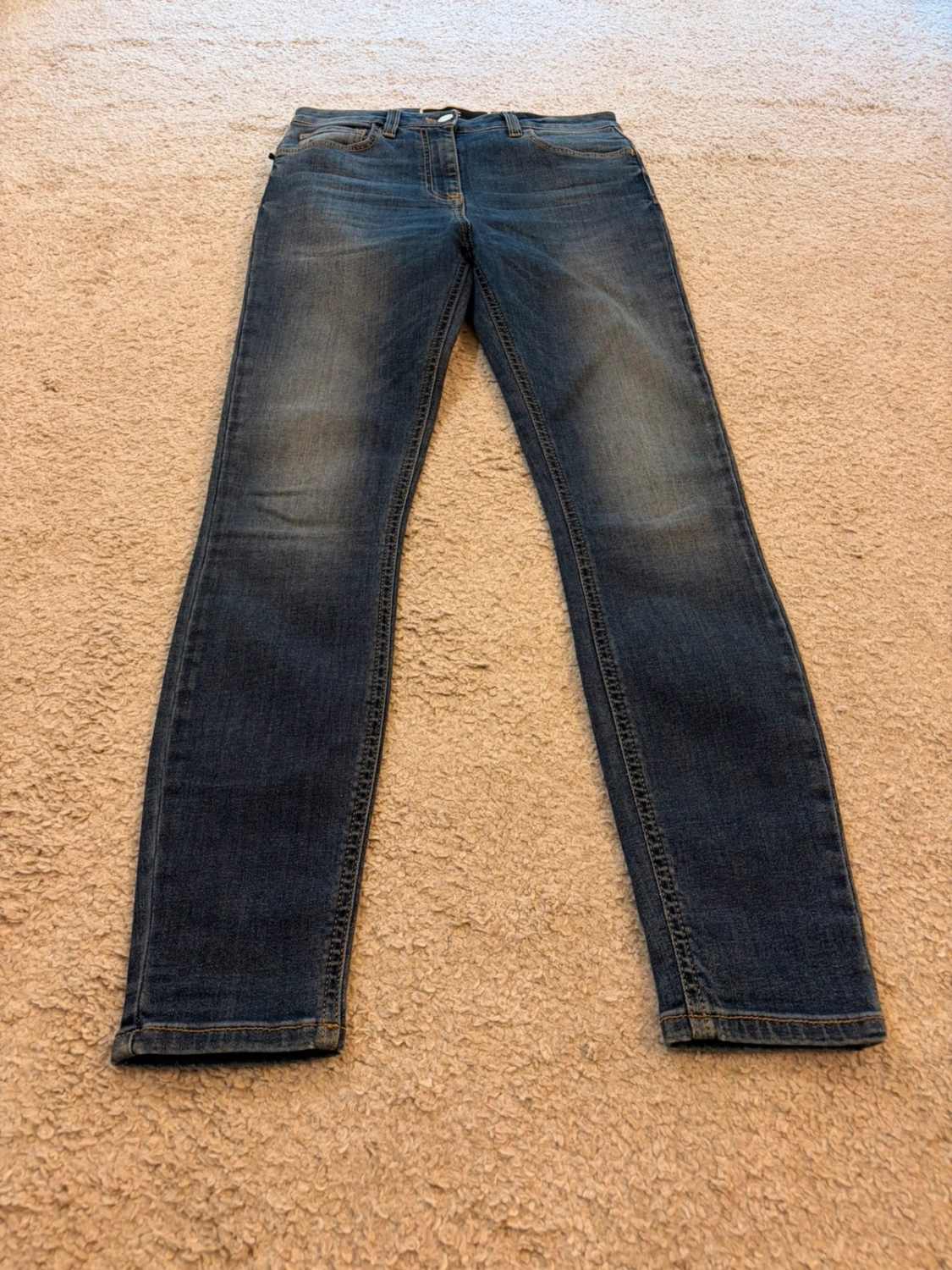 💎👖 Jeans Elisabetta Franchi Bleu - Luxe, Coupe Skinny & Élastique
