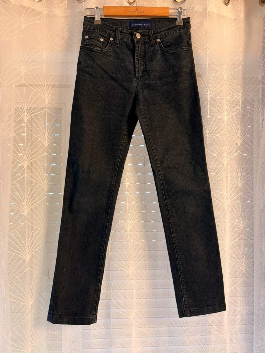 Jeans Trussardi Jeans Gris Foncé - Taille W26